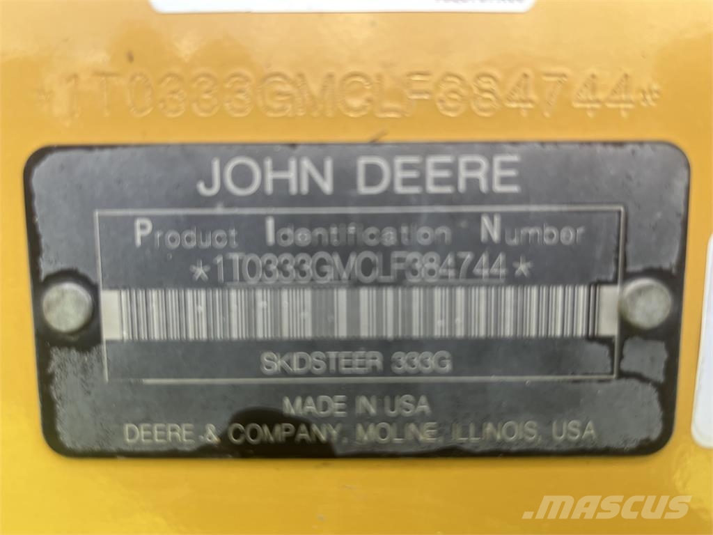 John Deere 333G Mini loaders