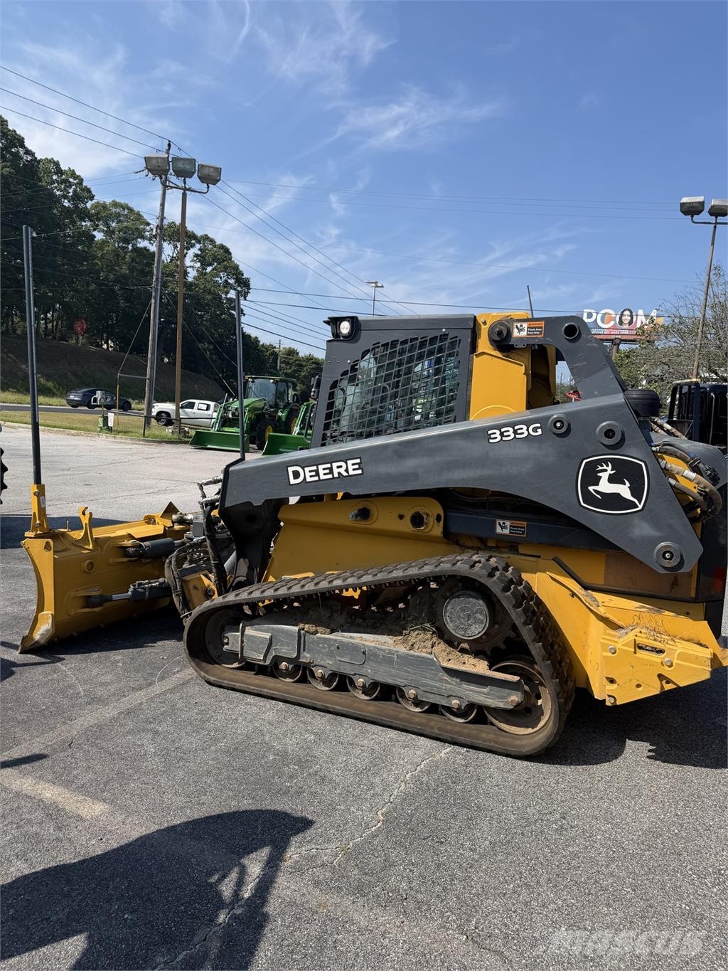 John Deere 333G Mini krautuvai