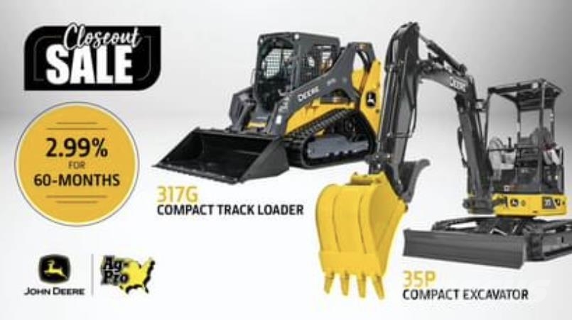 John Deere 35 P Mini rýpadla < 7t