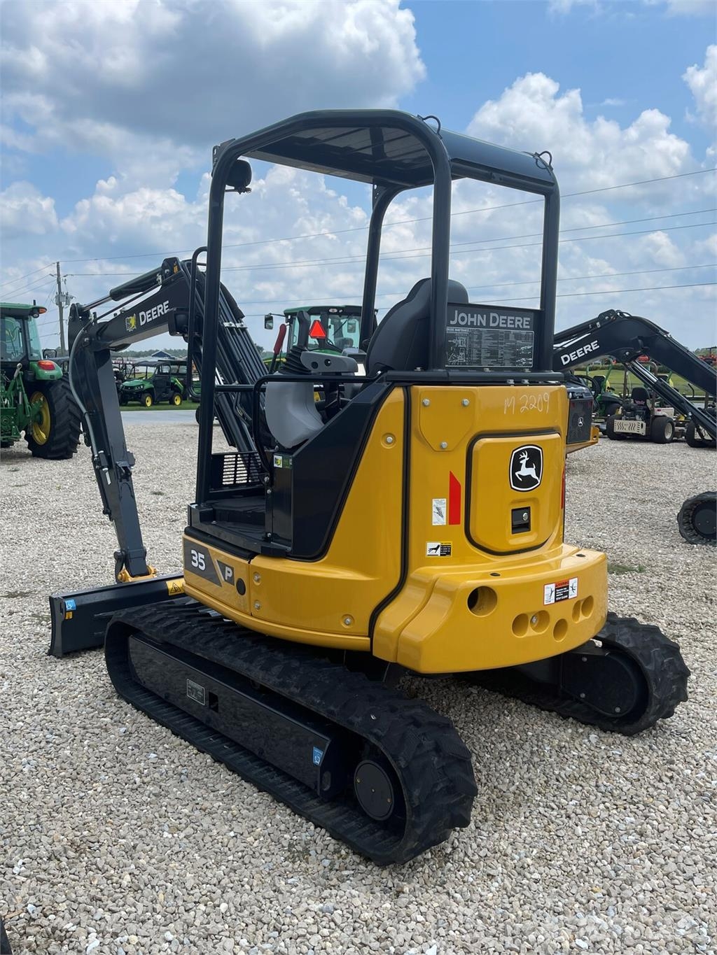 John Deere 35 P Mini rýpadla < 7t