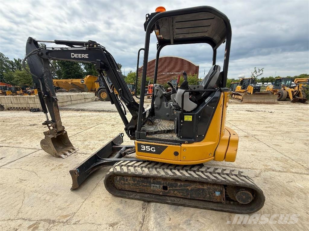 John Deere 35G حفارات صغيرة أقل من 7 طن (حفارات صغيرة)