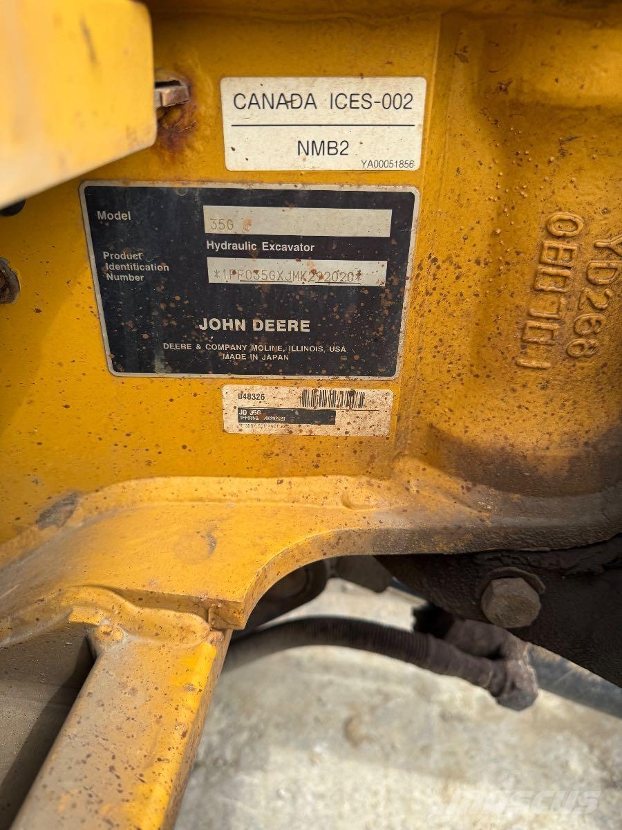 John Deere 35G حفارات صغيرة أقل من 7 طن (حفارات صغيرة)