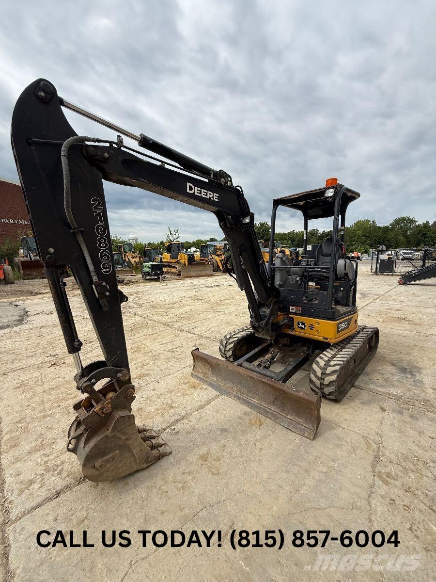John Deere 35G حفارات صغيرة أقل من 7 طن (حفارات صغيرة)