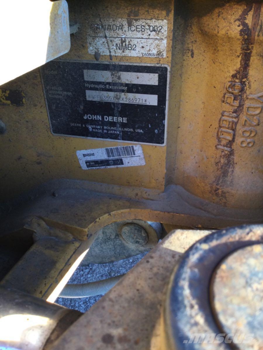 John Deere 35G Minigravere <7t