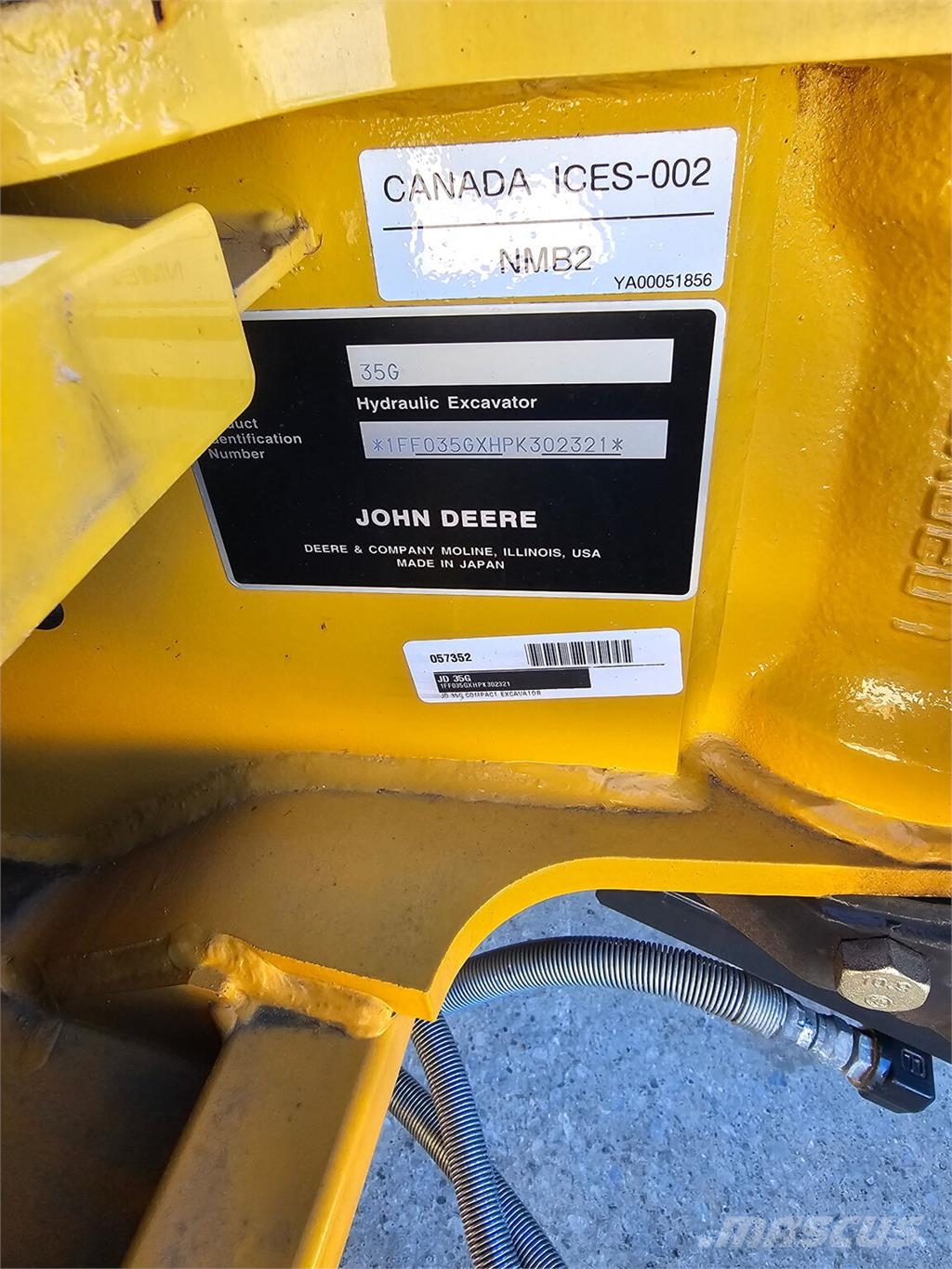 John Deere 35G Miniexcavadoras