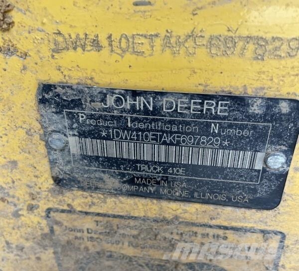 John Deere 410E Articulated Haulers