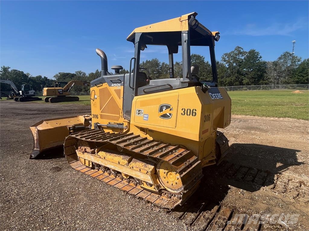 John Deere 450K Buldozer sobre oruga