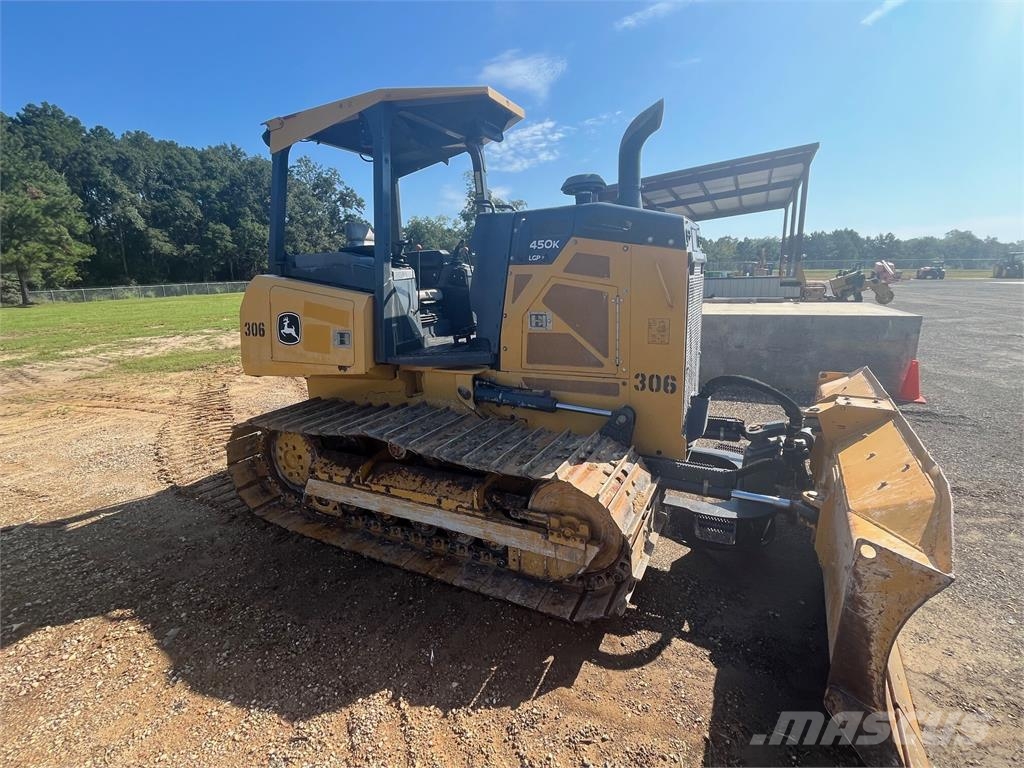 John Deere 450K Buldozer sobre oruga