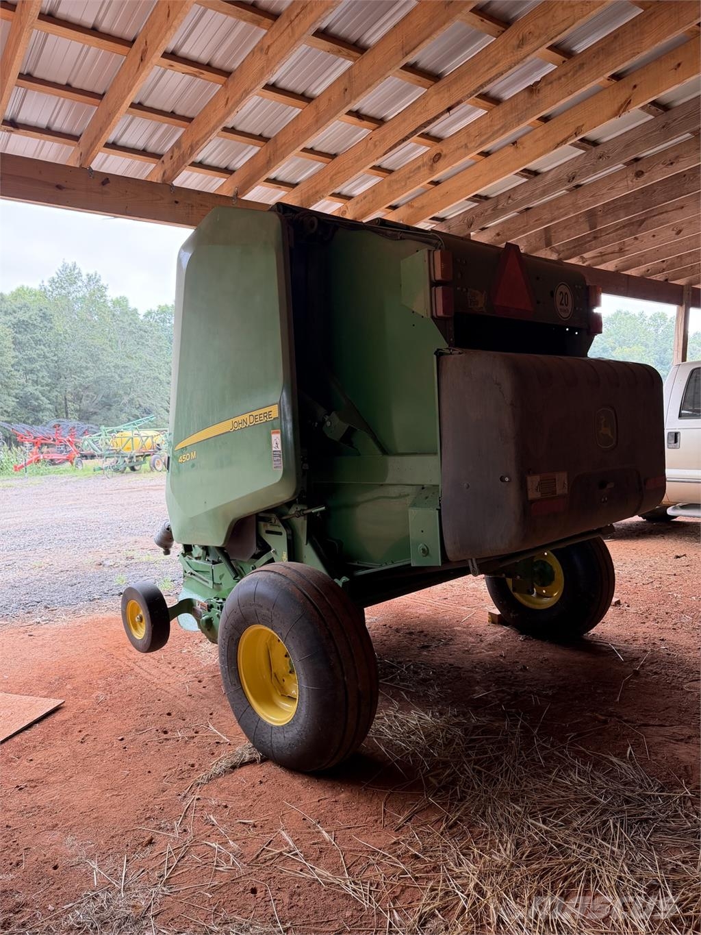 John Deere 450M Balirke (okrogle bale)