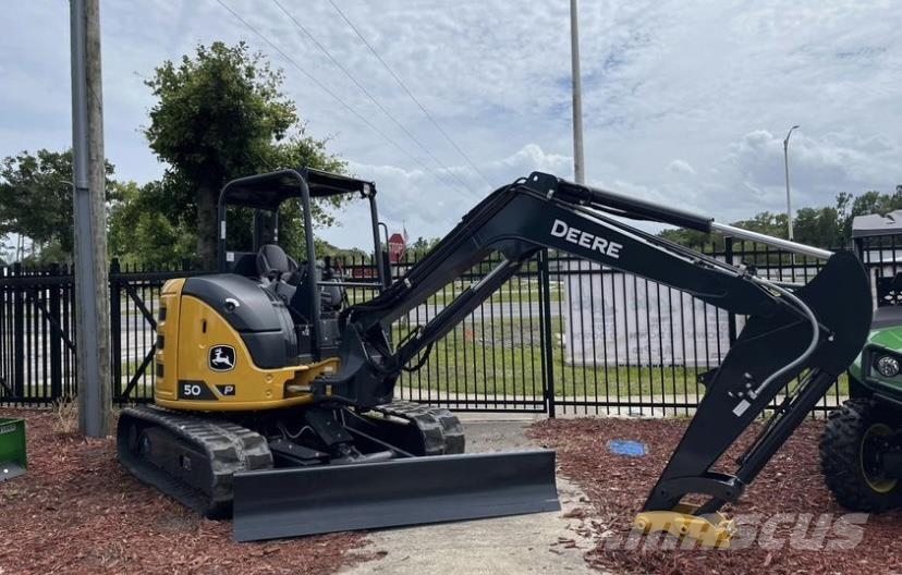 John Deere 50 P Mini rýpadla < 7t