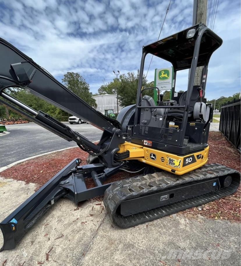 John Deere 50 P Mini rýpadla < 7t
