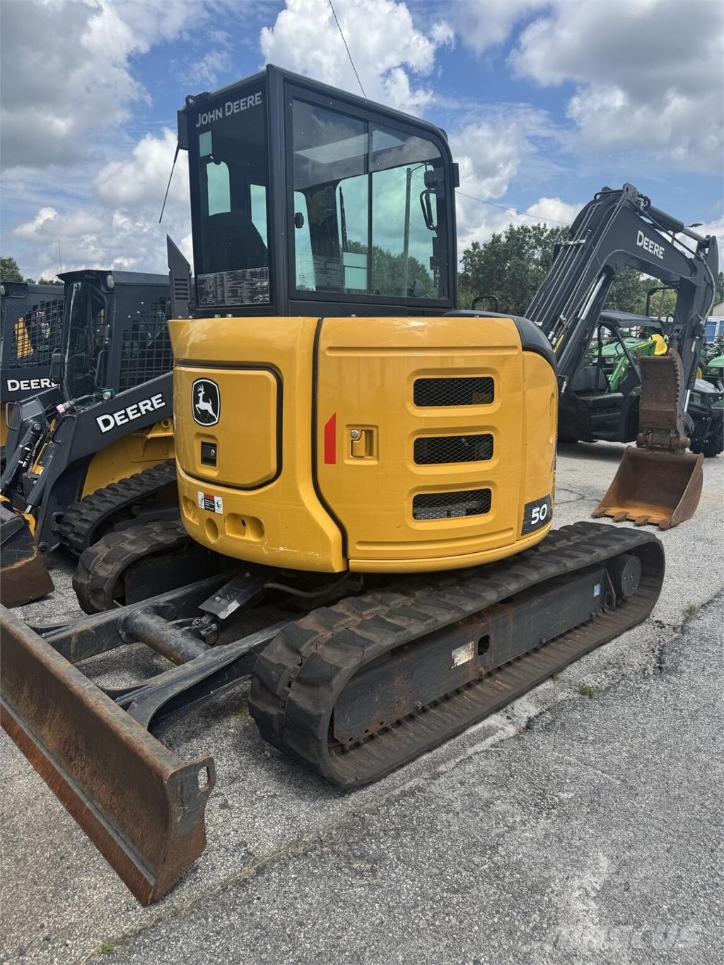 John Deere 50 P Mini rýpadla < 7t