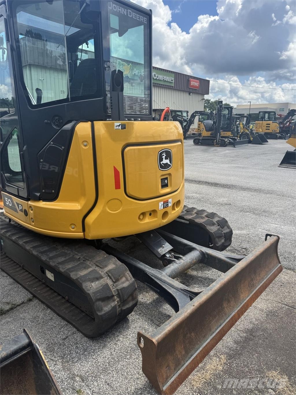 John Deere 50 P Mini rýpadla < 7t