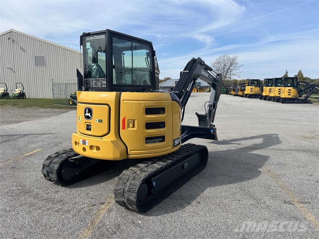John Deere 50 P Mini excavators < 7t