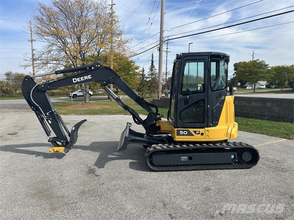 John Deere 50 P Mini excavators < 7t