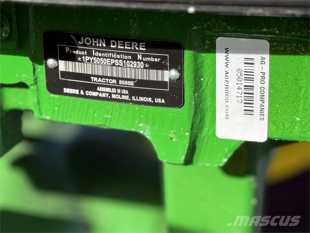 John Deere 5050E Tractors