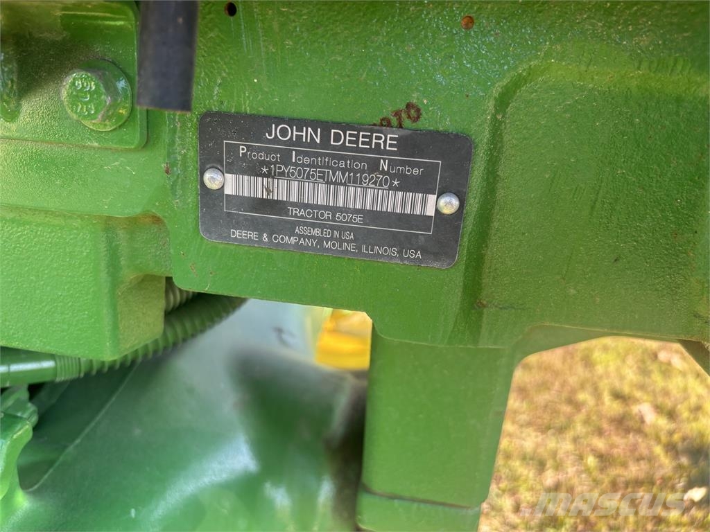 John Deere 5075E Tractors