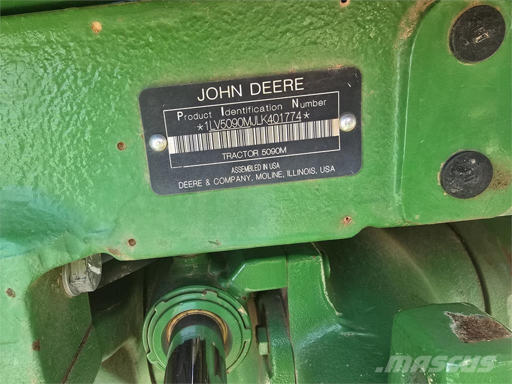 John Deere 5090M 소형 트랙터