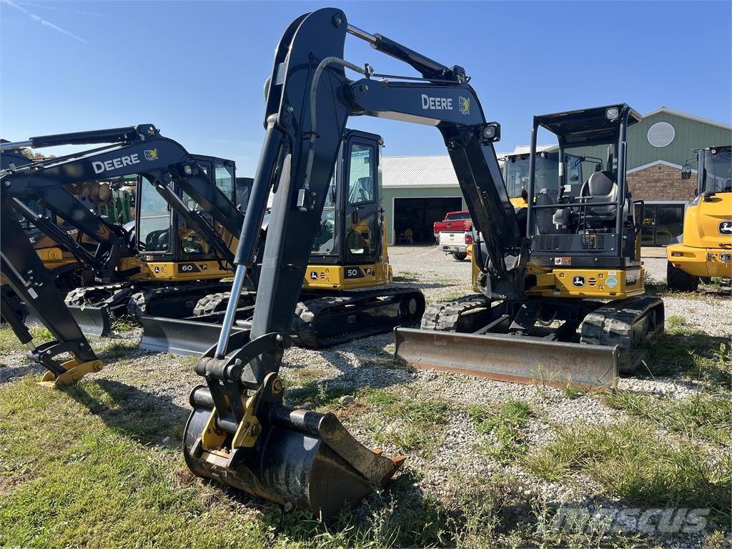 John Deere 50G Mini rýpadlá < 7t