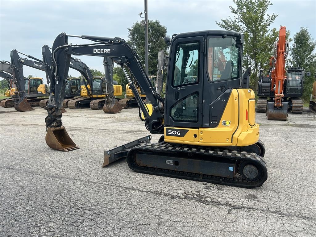 John Deere 50G Mini rýpadla < 7t