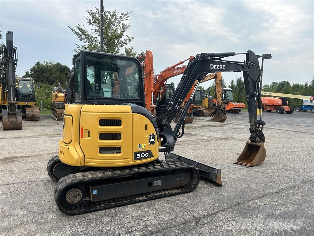 John Deere 50G Mini rýpadla < 7t