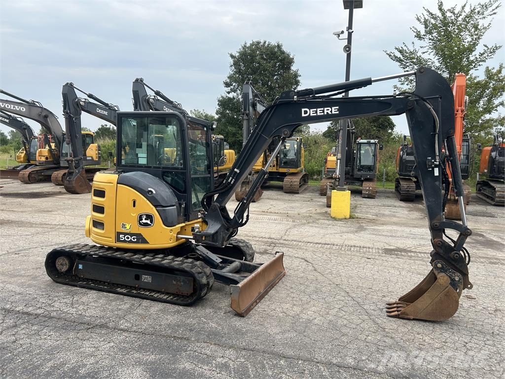 John Deere 50G Mini rýpadla < 7t