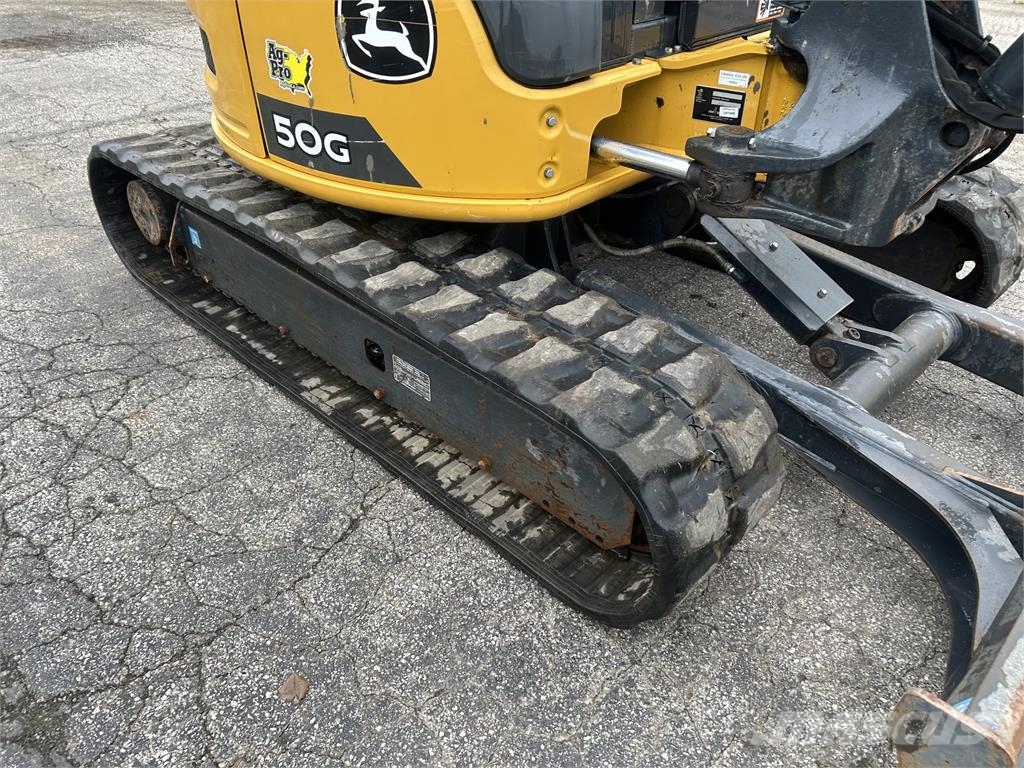 John Deere 50G Mini rýpadla < 7t
