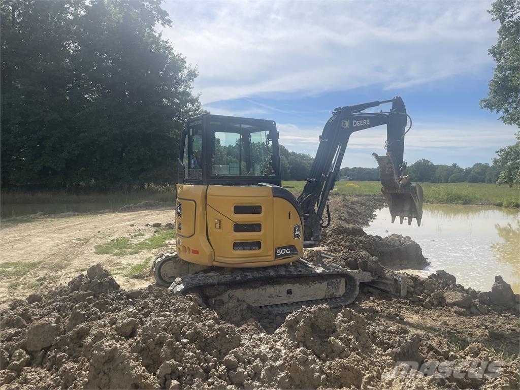 John Deere 50G Minigravemaskiner