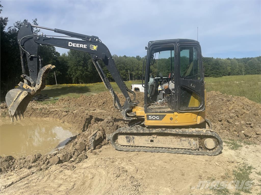John Deere 50G Minigravemaskiner