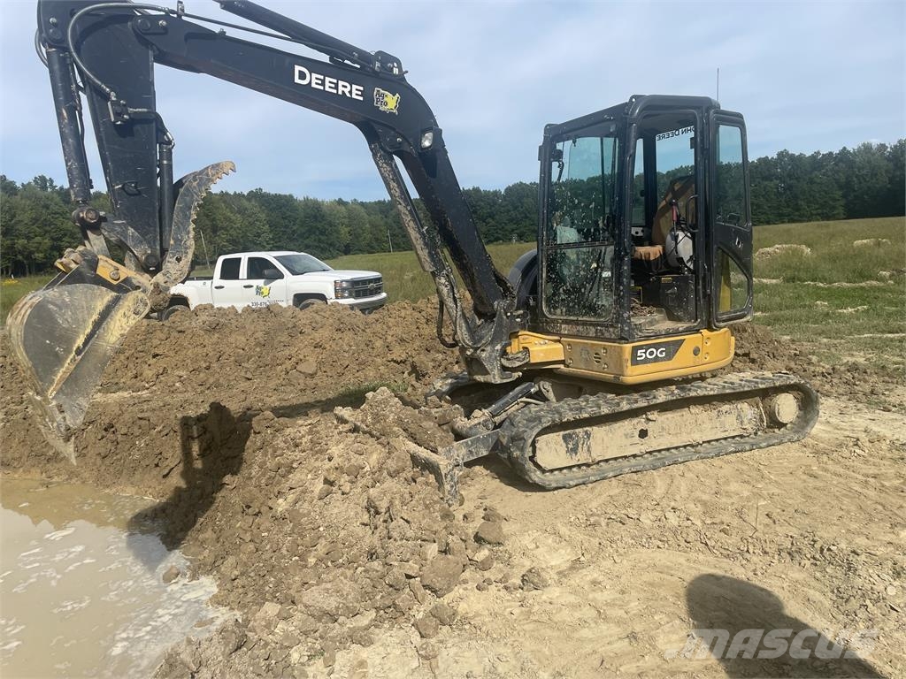John Deere 50G Minigravemaskiner