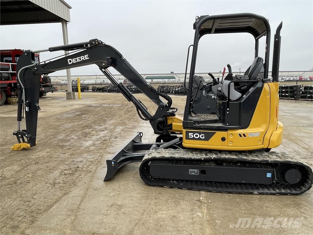 John Deere 50G Mini rýpadla < 7t