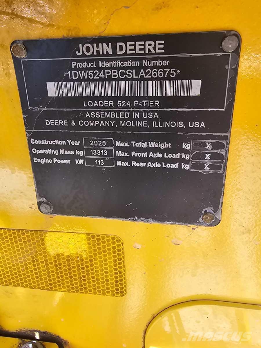 John Deere 524 P Radlader
