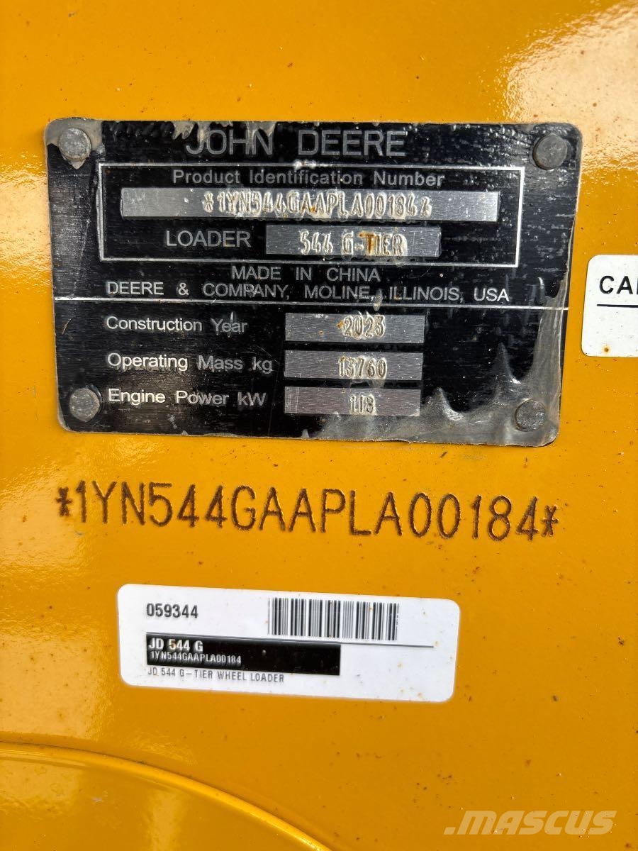 John Deere 544 G Cargadoras sobre ruedas