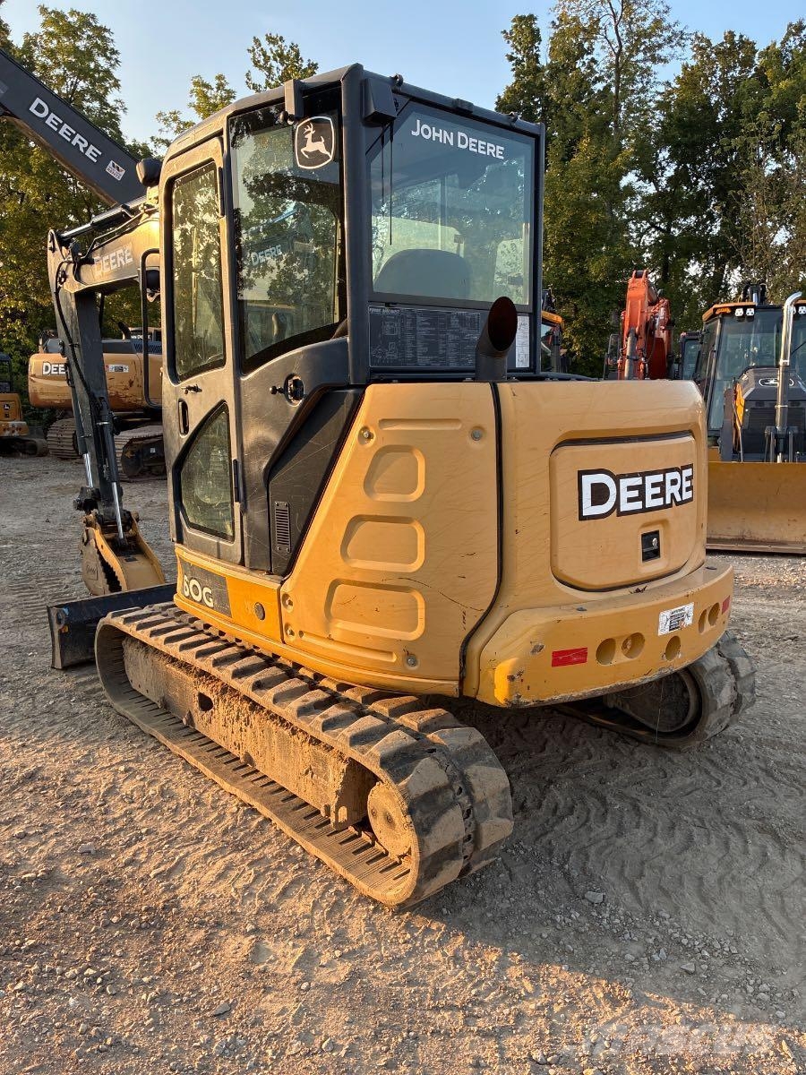 John Deere 60G Mini bagri <7t