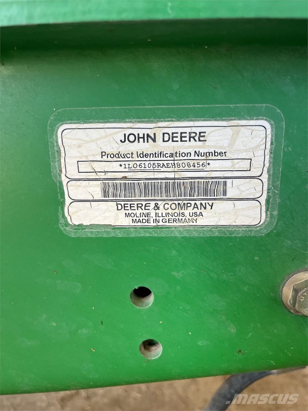 John Deere 6105R Tractores