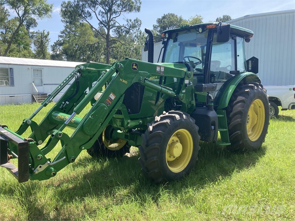 John Deere 6120E Cab جرارات مدمجة