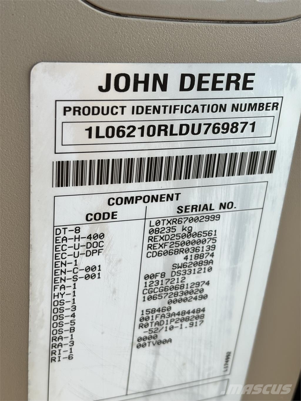 John Deere 6210R Tractoare