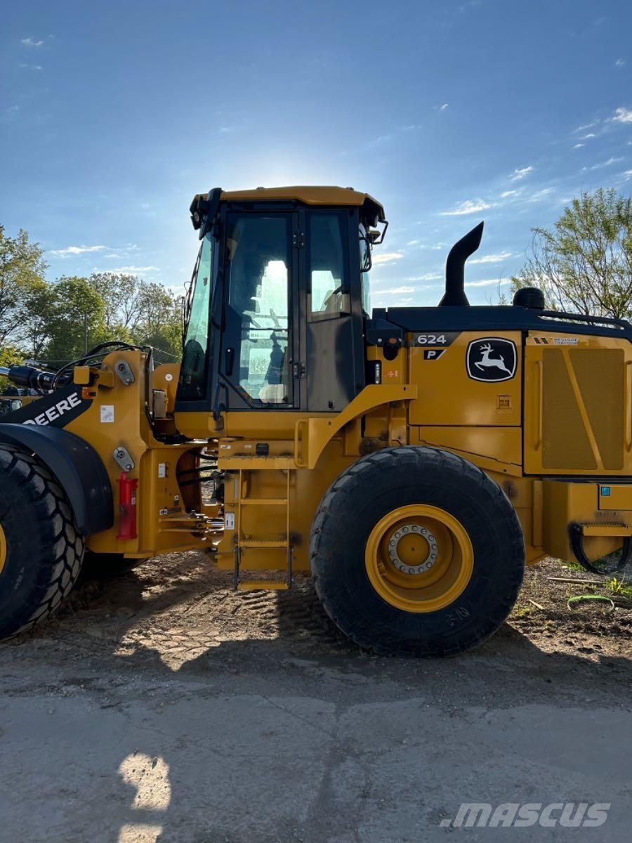 John Deere 624 P لوادر بعجل