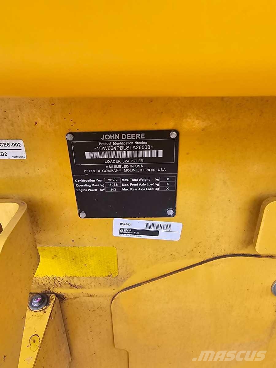 John Deere 624 P Cargadoras sobre ruedas
