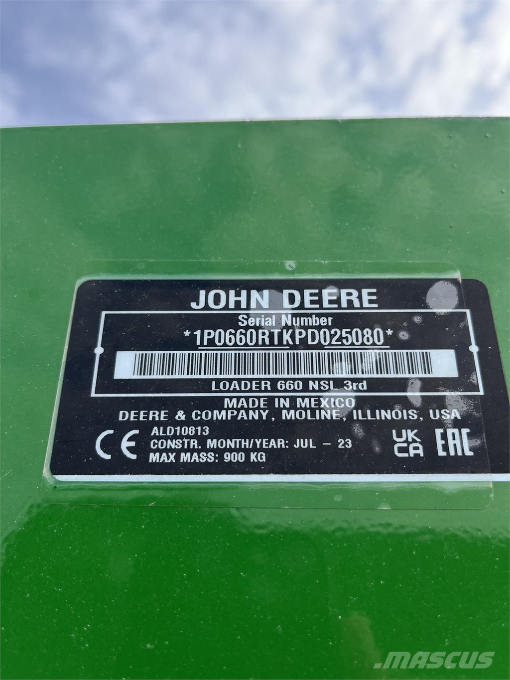 John Deere 660r Трактори