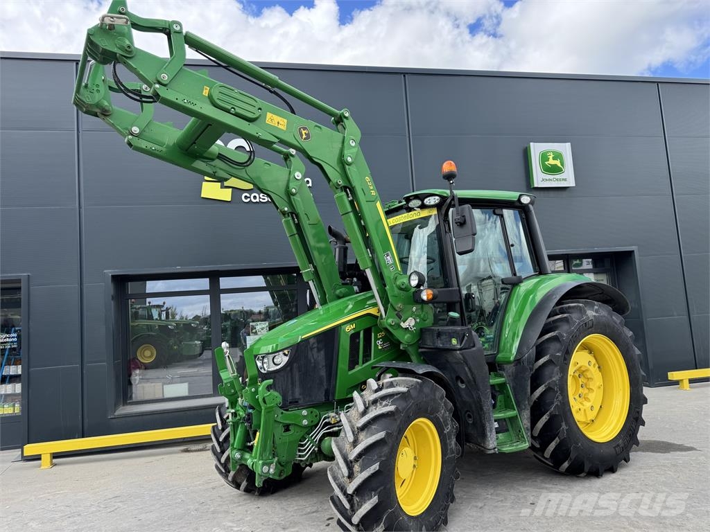 John Deere 6M 125 Tractores