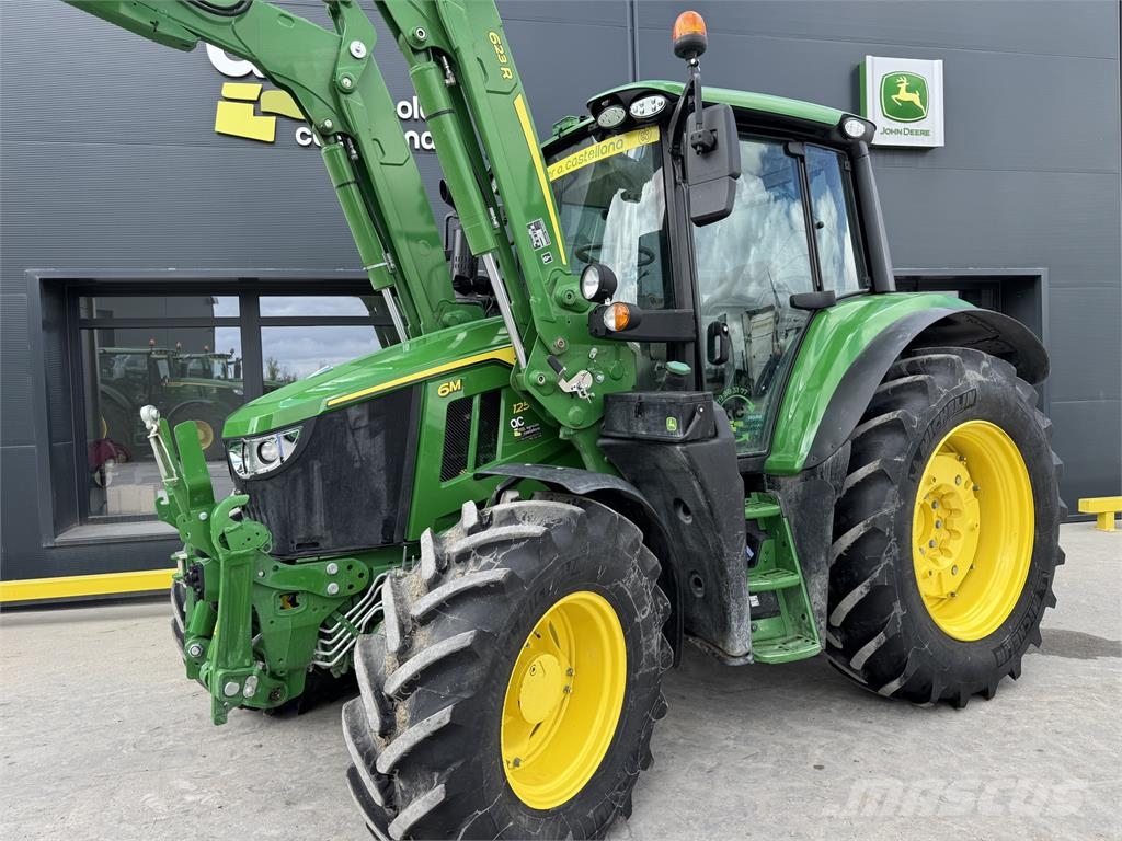John Deere 6M 125 Tractores
