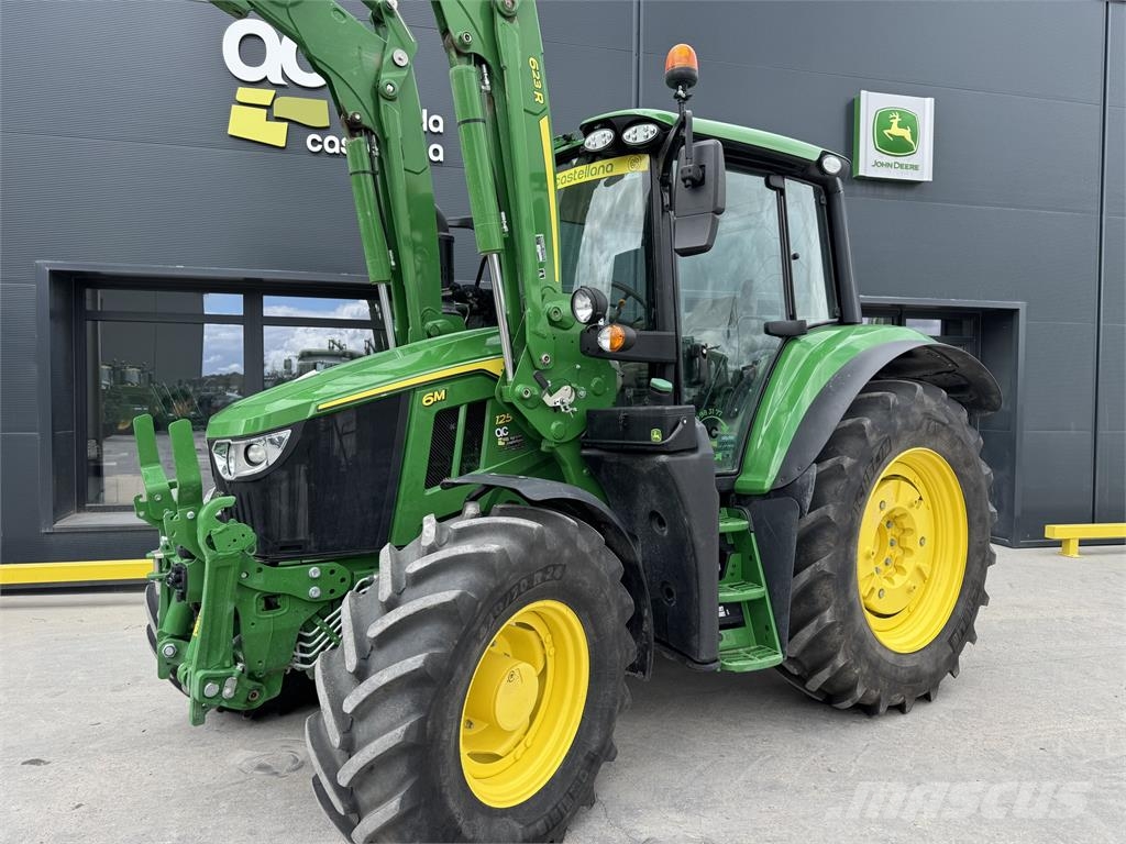 John Deere 6M125 Tractores