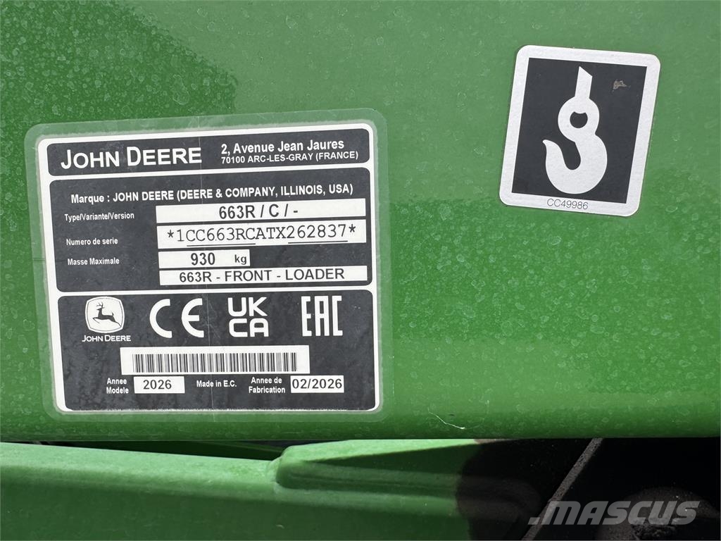 John Deere 6M165 Traktori