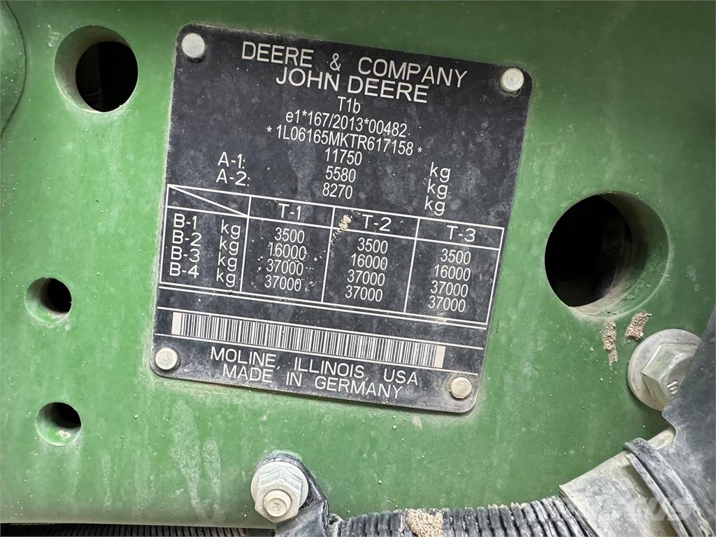John Deere 6M165 Traktori