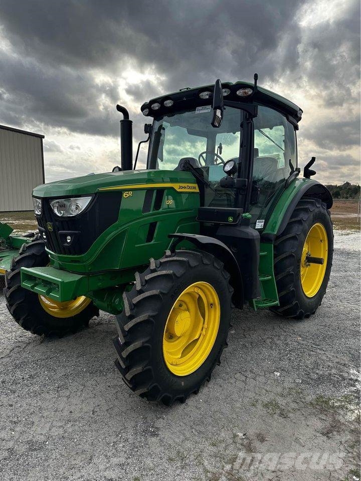 John Deere 6R120 A/C CAB 4WD 132HP TRACTOR Kompaktné traktory