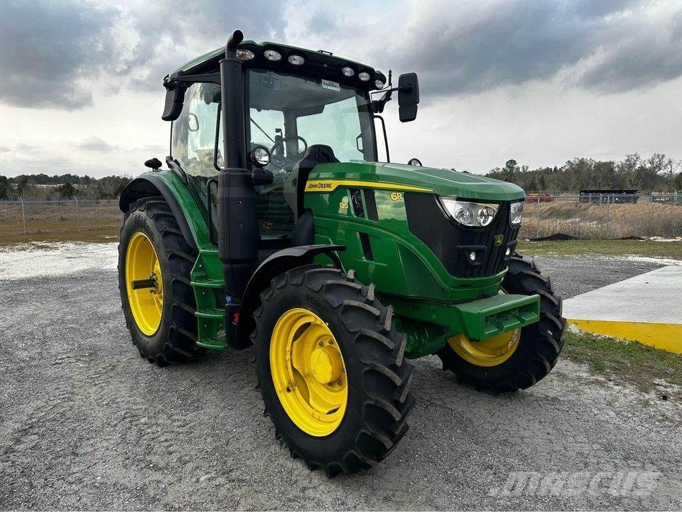 John Deere 6R120 A/C CAB 4WD 132HP TRACTOR Kompaktné traktory