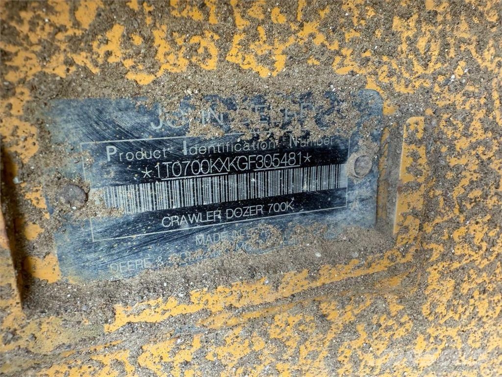 John Deere 700K LGP Buldooserid