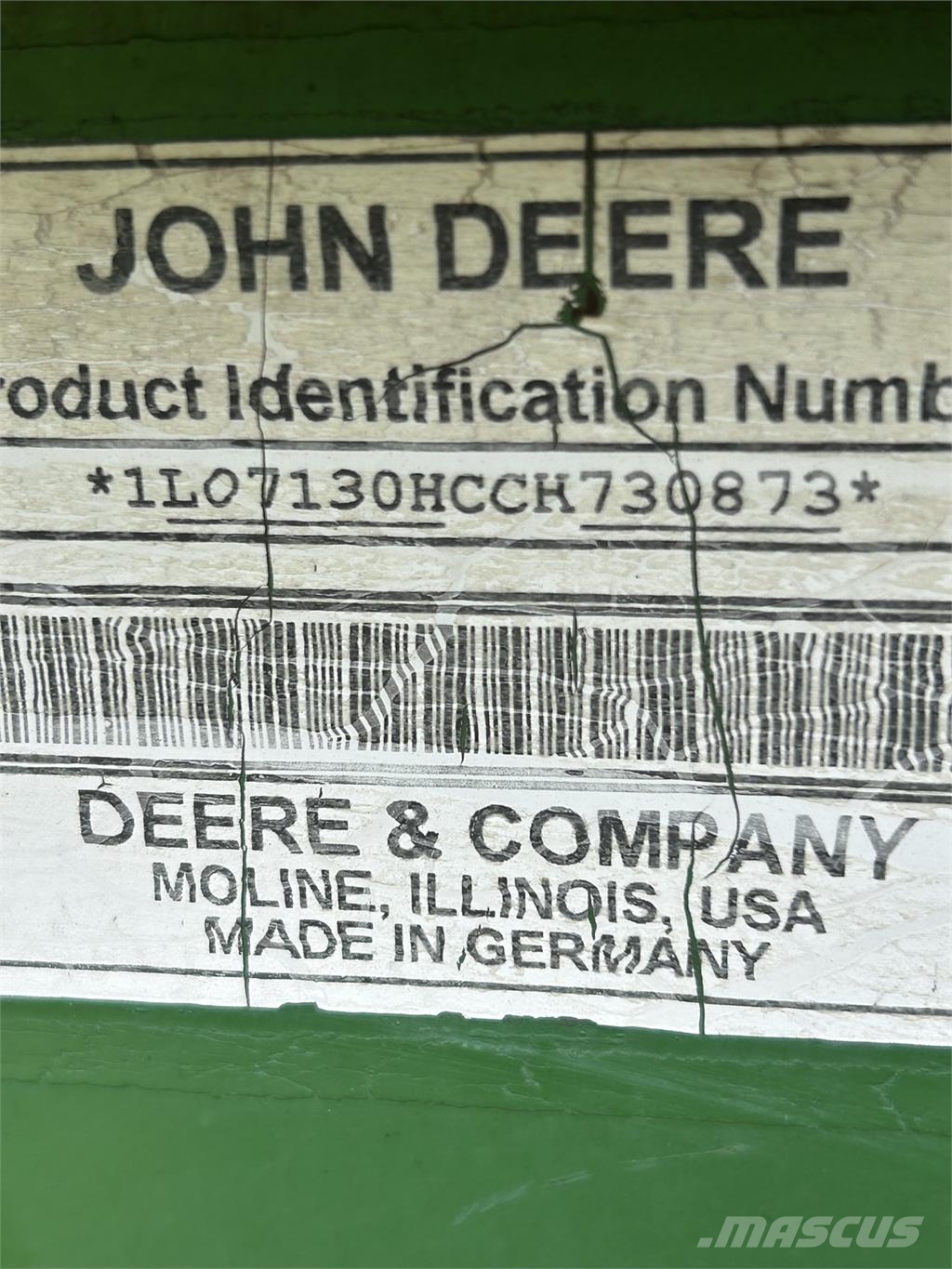 John Deere 7130 Traktoriai