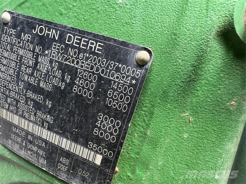 John Deere 7200R Tractors